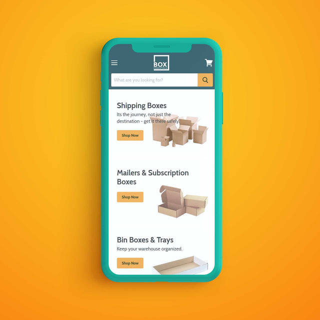 BoxEssentials.com Mobile Preview - By Twenty Seven Hats