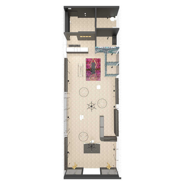 TCTC Retail Store Layout - Top View