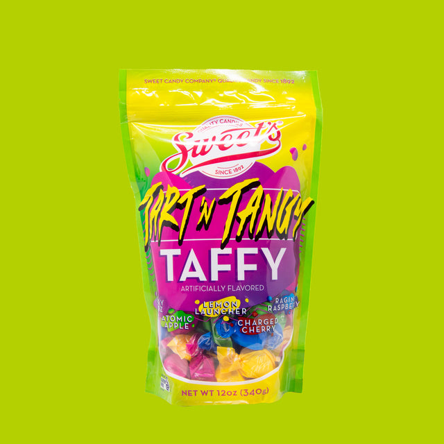 Twenty Seven Hats - Branding, Packaging, Graphic Design, 3D Render & Photography for Sweet Candy Company - Tart 'N Tangy Taffy
