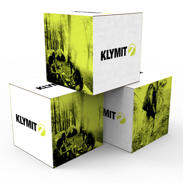 Klymit Promotional Box Render for Wasatch Container