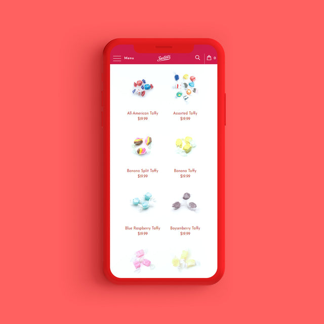 Twenty Seven Hats - Website Redesign and Platform Migration to Shopify for Sweet Candy Company